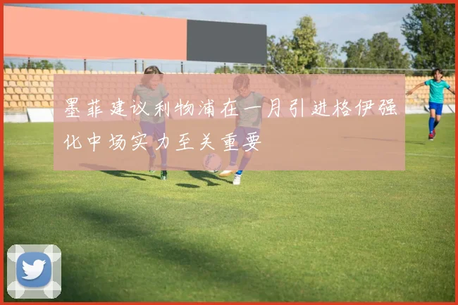 墨菲建议利物浦在一月引进格伊强化中场实力至关重要