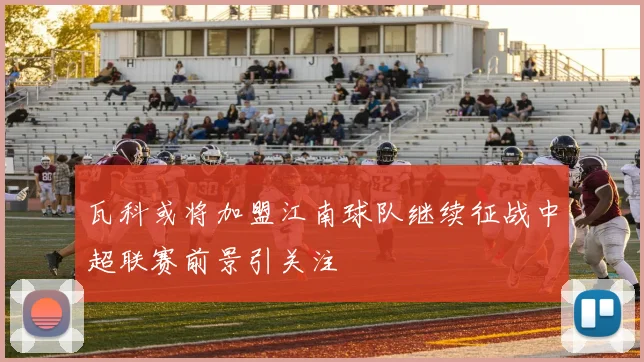 瓦科或将加盟江南球队继续征战中超联赛前景引关注